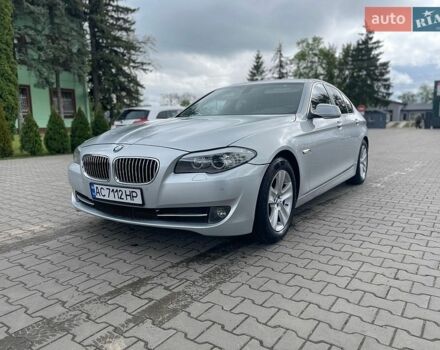 Серый БМВ 5 Серия, объемом двигателя 2 л и пробегом 175 тыс. км за 12800 $, фото 1 на Automoto.ua