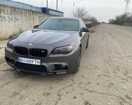 Серый БМВ 5 Серия, объемом двигателя 3 л и пробегом 210 тыс. км за 14500 $, фото 1 на Automoto.ua