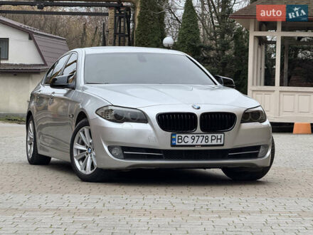Серый БМВ 5 Серия, объемом двигателя 2 л и пробегом 333 тыс. км за 13900 $, фото 1 на Automoto.ua