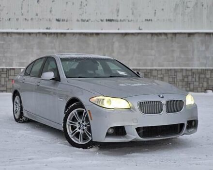 Серый БМВ 5 Серия, объемом двигателя 3 л и пробегом 249 тыс. км за 12500 $, фото 1 на Automoto.ua