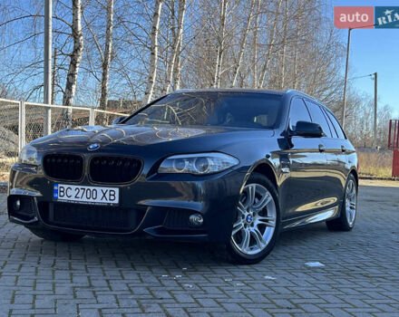 Серый БМВ 5 Серия, объемом двигателя 2 л и пробегом 307 тыс. км за 13000 $, фото 1 на Automoto.ua