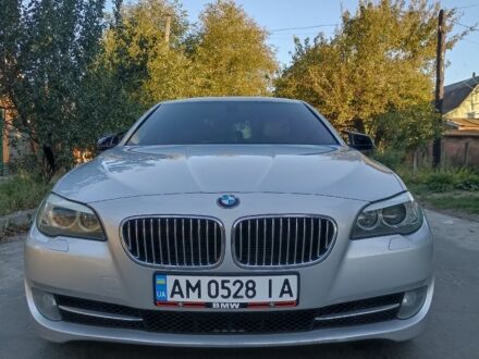 Сірий БМВ 5 Серія, об'ємом двигуна 3 л та пробігом 221 тис. км за 12500 $, фото 1 на Automoto.ua