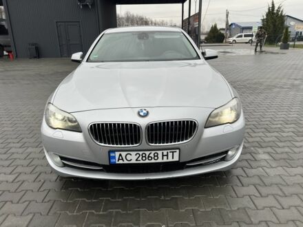 Серый БМВ 5 Серия, объемом двигателя 2 л и пробегом 285 тыс. км за 12300 $, фото 1 на Automoto.ua