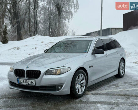 Серый БМВ 5 Серия, объемом двигателя 2 л и пробегом 275 тыс. км за 11500 $, фото 1 на Automoto.ua