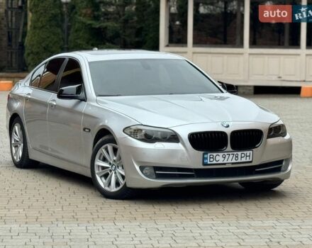 Серый БМВ 5 Серия, объемом двигателя 2 л и пробегом 334 тыс. км за 12700 $, фото 1 на Automoto.ua