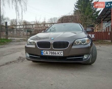 Серый БМВ 5 Серия, объемом двигателя 3 л и пробегом 200 тыс. км за 14800 $, фото 1 на Automoto.ua