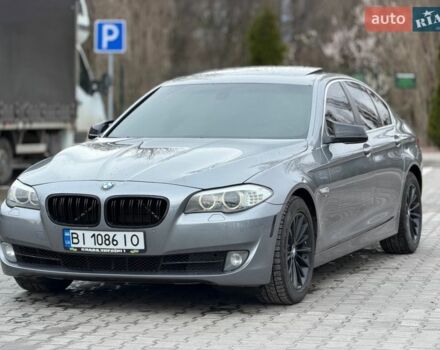 Серый БМВ 5 Серия, объемом двигателя 2 л и пробегом 300 тыс. км за 11800 $, фото 1 на Automoto.ua