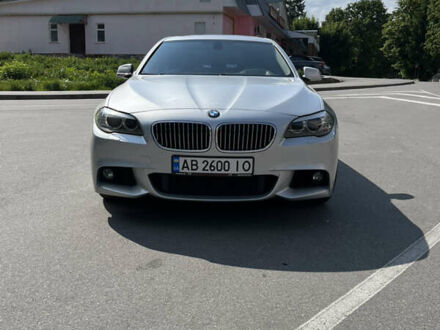 Серый БМВ 5 Серия, объемом двигателя 2 л и пробегом 192 тыс. км за 16500 $, фото 1 на Automoto.ua