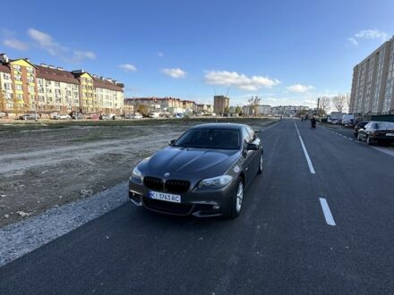 Серый БМВ 5 Серия, объемом двигателя 2 л и пробегом 277 тыс. км за 12199 $, фото 1 на Automoto.ua