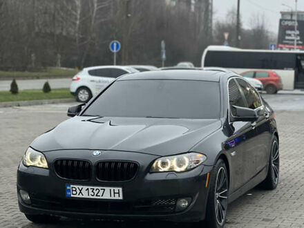 Серый БМВ 5 Серия, объемом двигателя 3 л и пробегом 360 тыс. км за 12250 $, фото 1 на Automoto.ua