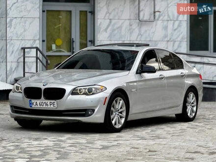 Серый БМВ 5 Серия, объемом двигателя 3 л и пробегом 150 тыс. км за 11999 $, фото 1 на Automoto.ua