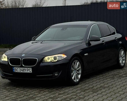 Серый БМВ 5 Серия, объемом двигателя 2 л и пробегом 283 тыс. км за 13800 $, фото 1 на Automoto.ua