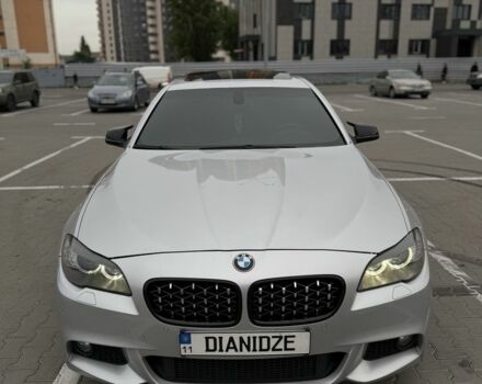 Серый БМВ 5 Серия, объемом двигателя 3 л и пробегом 220 тыс. км за 13900 $, фото 1 на Automoto.ua