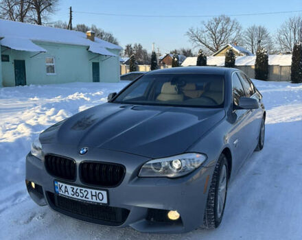 Серый БМВ 5 Серия, объемом двигателя 2 л и пробегом 225 тыс. км за 13200 $, фото 1 на Automoto.ua