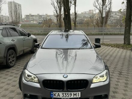 Серый БМВ 5 Серия, объемом двигателя 2 л и пробегом 350 тыс. км за 15000 $, фото 1 на Automoto.ua