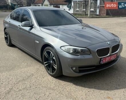 Серый БМВ 5 Серия, объемом двигателя 2 л и пробегом 203 тыс. км за 16000 $, фото 1 на Automoto.ua