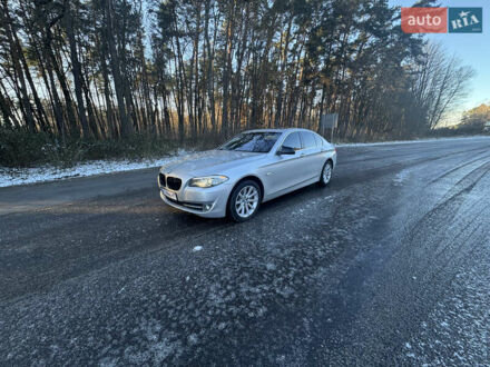 Серый БМВ 5 Серия, объемом двигателя 2 л и пробегом 265 тыс. км за 13200 $, фото 1 на Automoto.ua