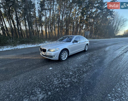 Серый БМВ 5 Серия, объемом двигателя 2 л и пробегом 265 тыс. км за 13200 $, фото 1 на Automoto.ua