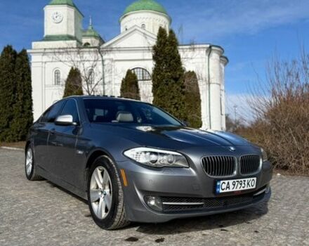 Серый БМВ 5 Серия, объемом двигателя 2 л и пробегом 194 тыс. км за 16500 $, фото 1 на Automoto.ua