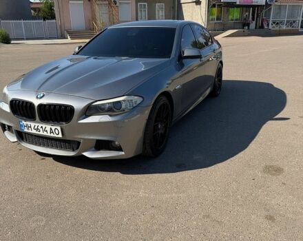 Серый БМВ 5 Серия, объемом двигателя 4.39 л и пробегом 216 тыс. км за 15500 $, фото 1 на Automoto.ua