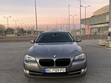 Серый БМВ 5 Серия, объемом двигателя 2 л и пробегом 229 тыс. км за 14200 $, фото 1 на Automoto.ua