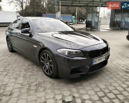Серый БМВ 5 Серия, объемом двигателя 2 л и пробегом 362 тыс. км за 13500 $, фото 1 на Automoto.ua