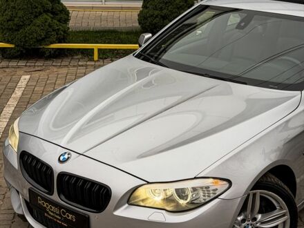 Серый БМВ 5 Серия, объемом двигателя 3 л и пробегом 165 тыс. км за 15800 $, фото 1 на Automoto.ua