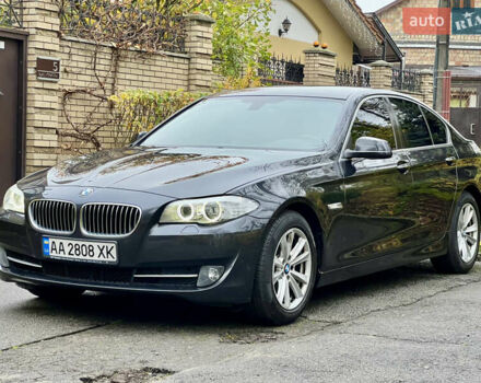 Серый БМВ 5 Серия, объемом двигателя 2 л и пробегом 212 тыс. км за 12800 $, фото 1 на Automoto.ua