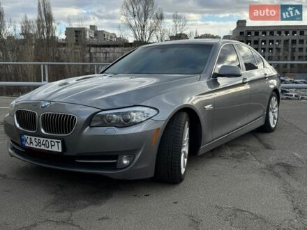 Серый БМВ 5 Серия, объемом двигателя 2 л и пробегом 157 тыс. км за 14800 $, фото 1 на Automoto.ua
