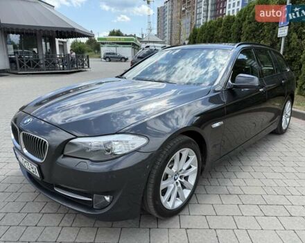 Серый БМВ 5 Серия, объемом двигателя 2 л и пробегом 354 тыс. км за 12500 $, фото 1 на Automoto.ua