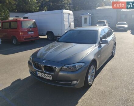 Серый БМВ 5 Серия, объемом двигателя 2 л и пробегом 348 тыс. км за 10700 $, фото 1 на Automoto.ua
