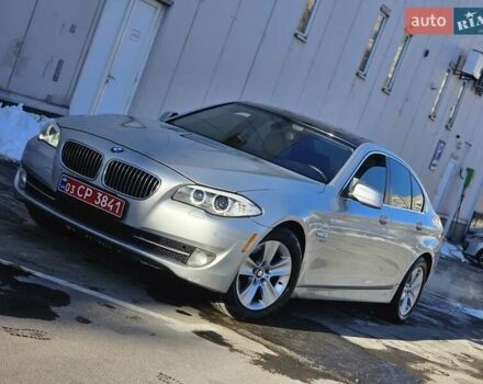 Серый БМВ 5 Серия, объемом двигателя 2 л и пробегом 243 тыс. км за 9950 $, фото 1 на Automoto.ua