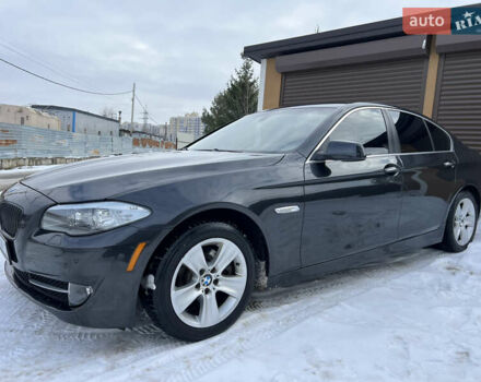 Серый БМВ 5 Серия, объемом двигателя 2 л и пробегом 241 тыс. км за 12450 $, фото 1 на Automoto.ua