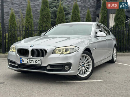 Серый БМВ 5 Серия, объемом двигателя 3 л и пробегом 189 тыс. км за 11800 $, фото 1 на Automoto.ua