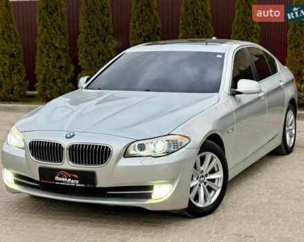 Серый БМВ 5 Серия, объемом двигателя 2 л и пробегом 198 тыс. км за 15300 $, фото 1 на Automoto.ua