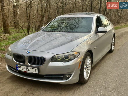 БМВ 5 Серия 2013 в Днепре (Днепропетровске) на Automoto.ua Серый БМВ 5 Серия, объемом двигателя 2.98 л и пробегом 141 тыс. км за 14450 $, фото 1 на Automoto.ua