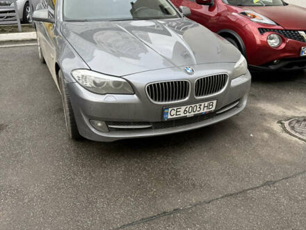 Серый БМВ 5 Серия, объемом двигателя 2 л и пробегом 170 тыс. км за 13500 $, фото 1 на Automoto.ua