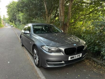 Серый БМВ 5 Серия, объемом двигателя 2 л и пробегом 140 тыс. км за 5805 $, фото 1 на Automoto.ua