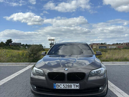 Серый БМВ 5 Серия, объемом двигателя 2 л и пробегом 180 тыс. км за 14900 $, фото 1 на Automoto.ua