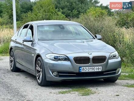БМВ 5 Серия 2013 в Виноградове на Automoto.ua Серый БМВ 5 Серия, объемом двигателя 2 л и пробегом 287 тыс. км за 16000 $, фото 1 на Automoto.ua