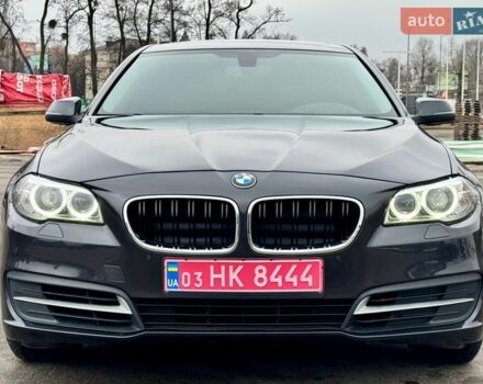 Серый БМВ 5 Серия, объемом двигателя 2 л и пробегом 190 тыс. км за 13999 $, фото 1 на Automoto.ua