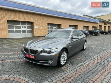БМВ 5 Серия 2013 в Луцке на Automoto.ua Серый БМВ 5 Серия, объемом двигателя 2 л и пробегом 148 тыс. км за 12500 $, фото 1 на Automoto.ua