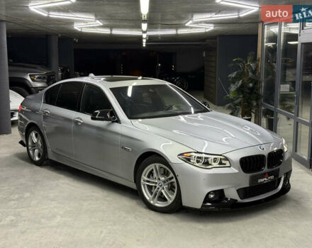 Серый БМВ 5 Серия, объемом двигателя 2 л и пробегом 222 тыс. км за 21500 $, фото 1 на Automoto.ua