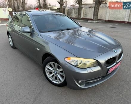 Серый БМВ 5 Серия, объемом двигателя 2 л и пробегом 202 тыс. км за 13300 $, фото 1 на Automoto.ua