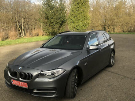 Серый БМВ 5 Серия, объемом двигателя 2 л и пробегом 295 тыс. км за 16600 $, фото 1 на Automoto.ua