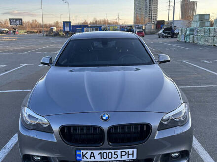 Серый БМВ 5 Серия, объемом двигателя 2 л и пробегом 196 тыс. км за 16500 $, фото 1 на Automoto.ua