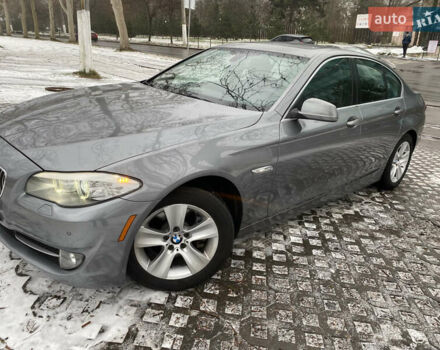 Серый БМВ 5 Серия, объемом двигателя 2 л и пробегом 200 тыс. км за 12500 $, фото 1 на Automoto.ua