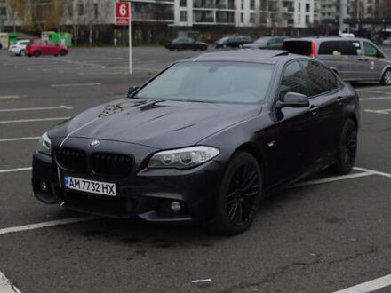 Серый БМВ 5 Серия, объемом двигателя 2 л и пробегом 177 тыс. км за 13200 $, фото 1 на Automoto.ua