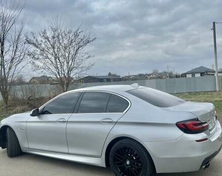 Серый БМВ 5 Серия, объемом двигателя 2 л и пробегом 202 тыс. км за 15600 $, фото 1 на Automoto.ua