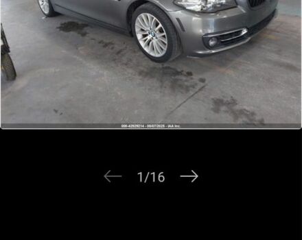 Серый БМВ 5 Серия, объемом двигателя 2 л и пробегом 244 тыс. км за 10975 $, фото 1 на Automoto.ua